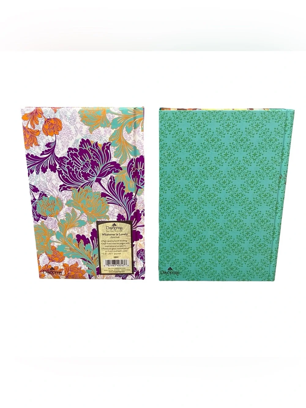 Dayspring Journal Bundle Joy For Today & Whatever Is Lovely Religious Christian